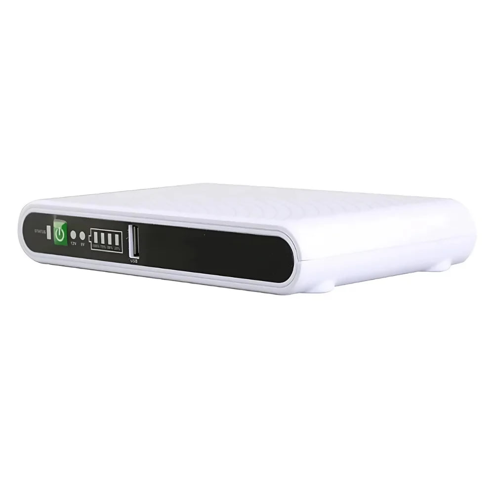 AG Mini DC UPS POE-532E – 12000mAh Backup Power Supply for WiFi Routers, Cameras & Network Devices