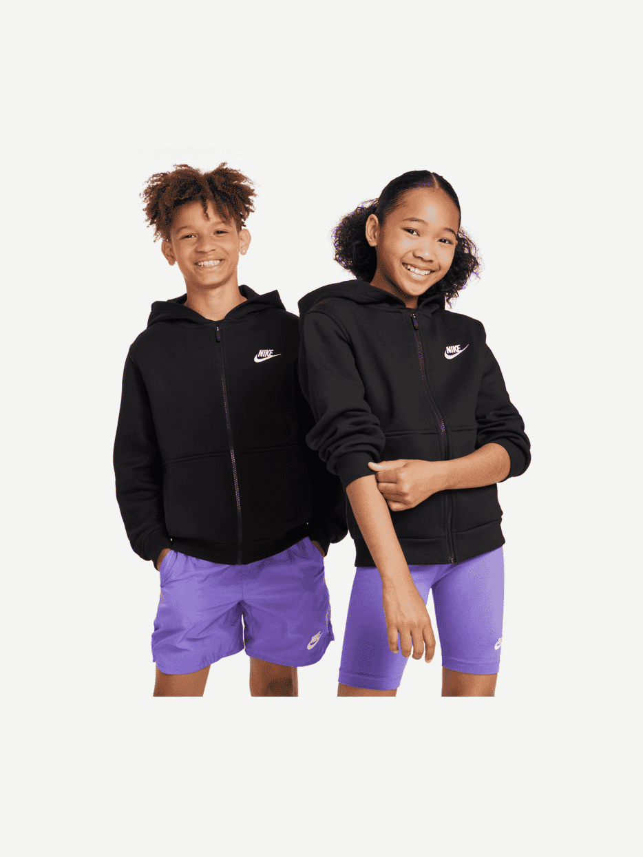 NIKE K NSW CLUB FLC HD FZ LS LBR