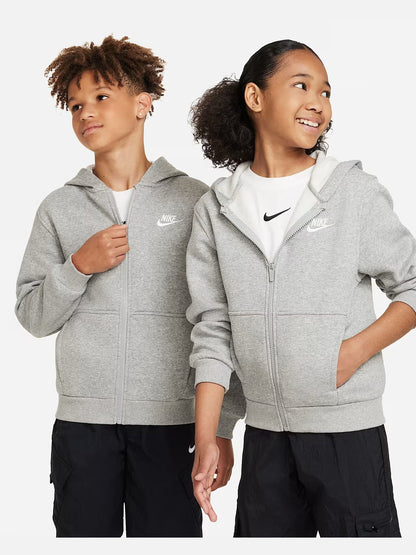 NIKE K NSW CLUB FLC HD FZ LS LBR