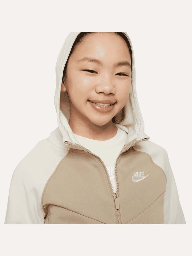 NIKE K NSW TRACKSUIT POLY HD FZ LBR