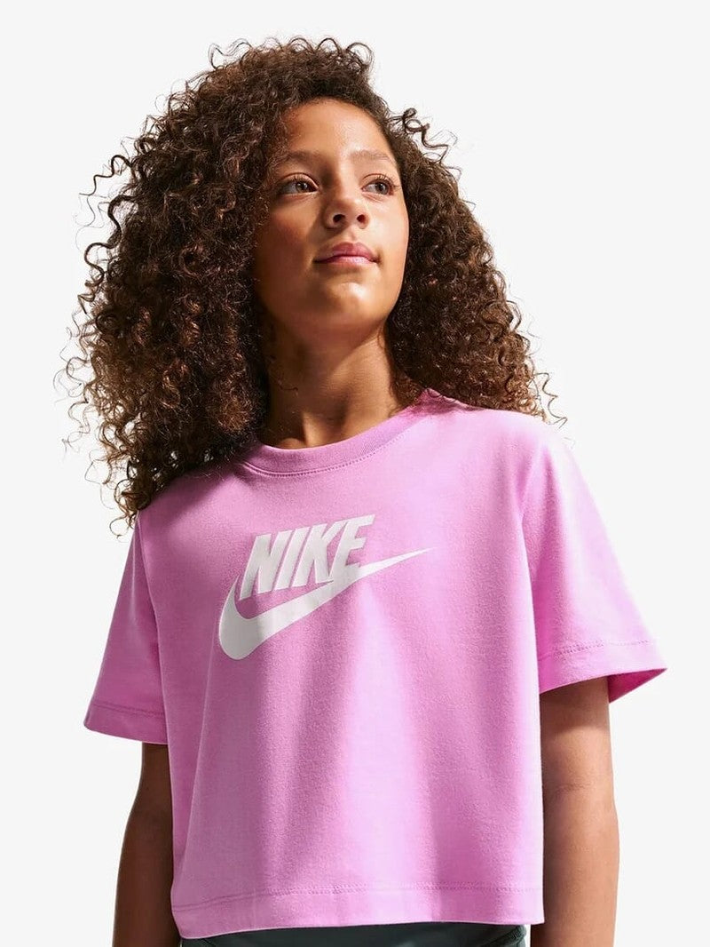 NIKE G NSW TEE CROP FUTURA HBR