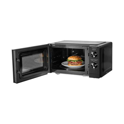 Midea 20L Microwave Oven - 700W [Black], MM7P012MZ-BK