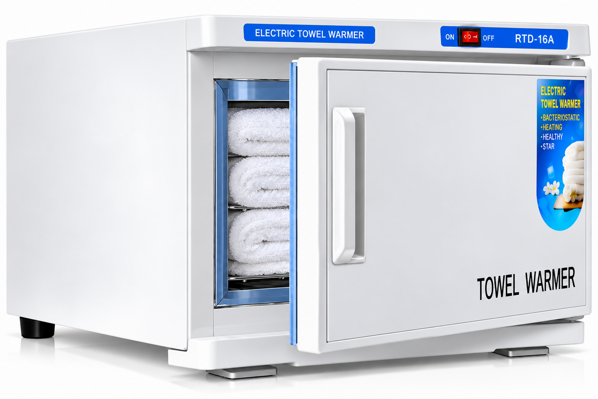 Professional Towel Heater for Spa, Salon & Barber 16L Hot Towel Warmer Cabinet