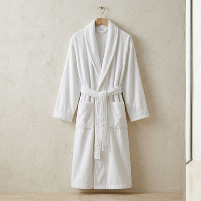 Karaca Home Pure Soft White L/XL Bathrobe, 200.05.01.0329