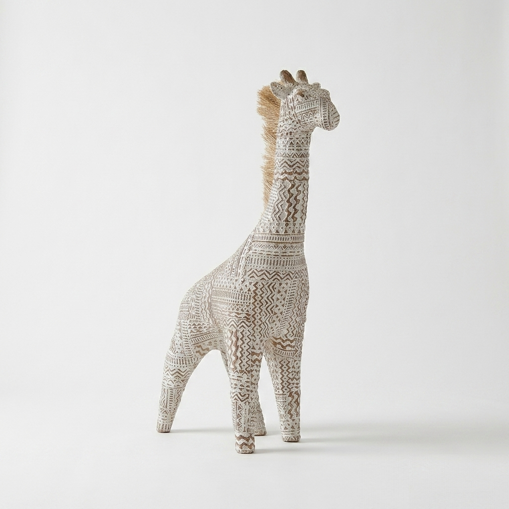 Karaca Home Melanie Giraffe Polyresin Trinket 34 cm, 300.22.02.0164