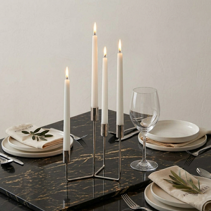Karaca Home Siela 4-Piece Candlestick Set