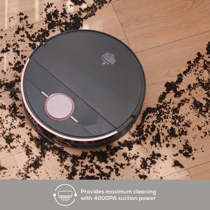 Karaca Vantuz Off-Road Premium 3-in-1 Automatic Dust Container Talking Robot Vacuum Cleaner 950W, 153.09.01.1018