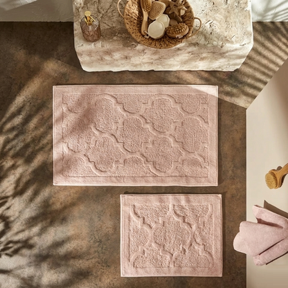 Karaca Home Katy 2-Piece Bath Mat Set