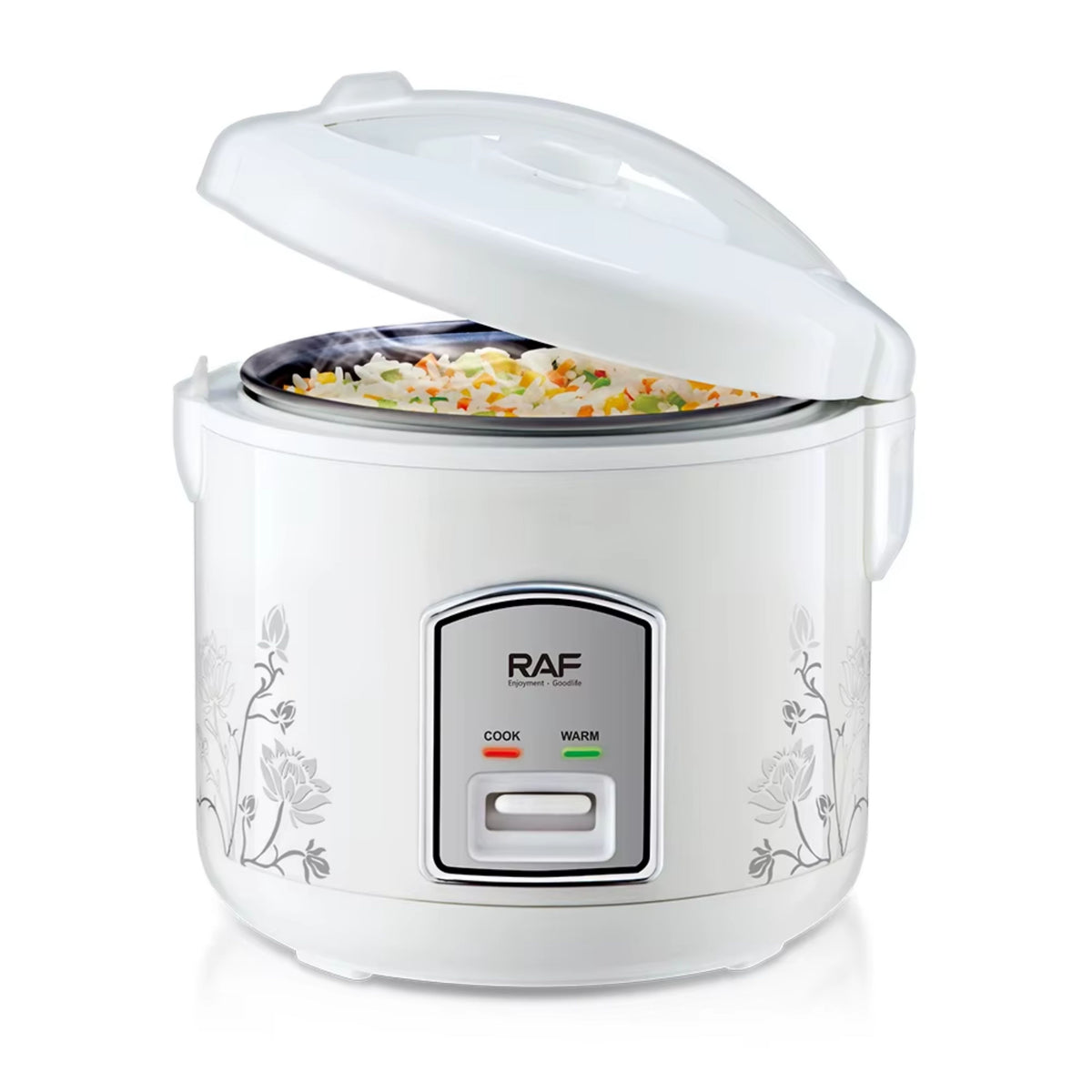 RAF, R.180 High Quality Non Stick Coating 1000W 5L Capacity Keep Warm Electric Rice Cooker