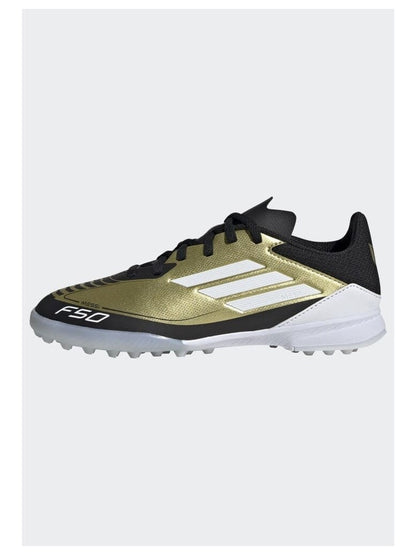 ADIDAS F50 LEAGUE TF J MESSI GOLDMT/FTWWHT/CBLACK