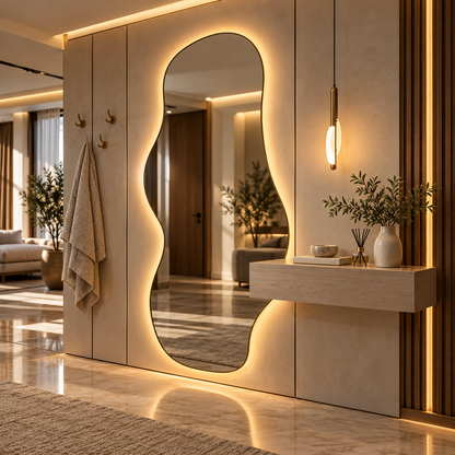 LUMIÈRE – Free-Form Mirror with Shadow LED | SDLED