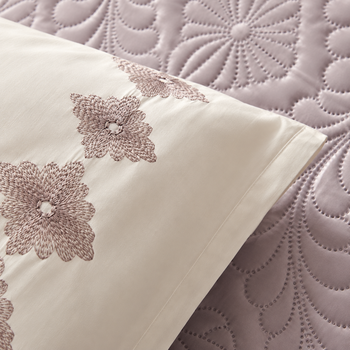 Karaca Home Glory Double 7-Piece 100% Cotton Duet Set, 8680214364888