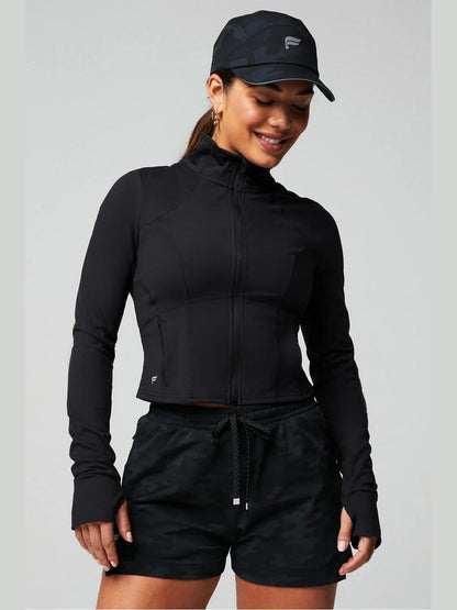 FABLETICS PERFECT STORM CROPPED TRAIN JACKET