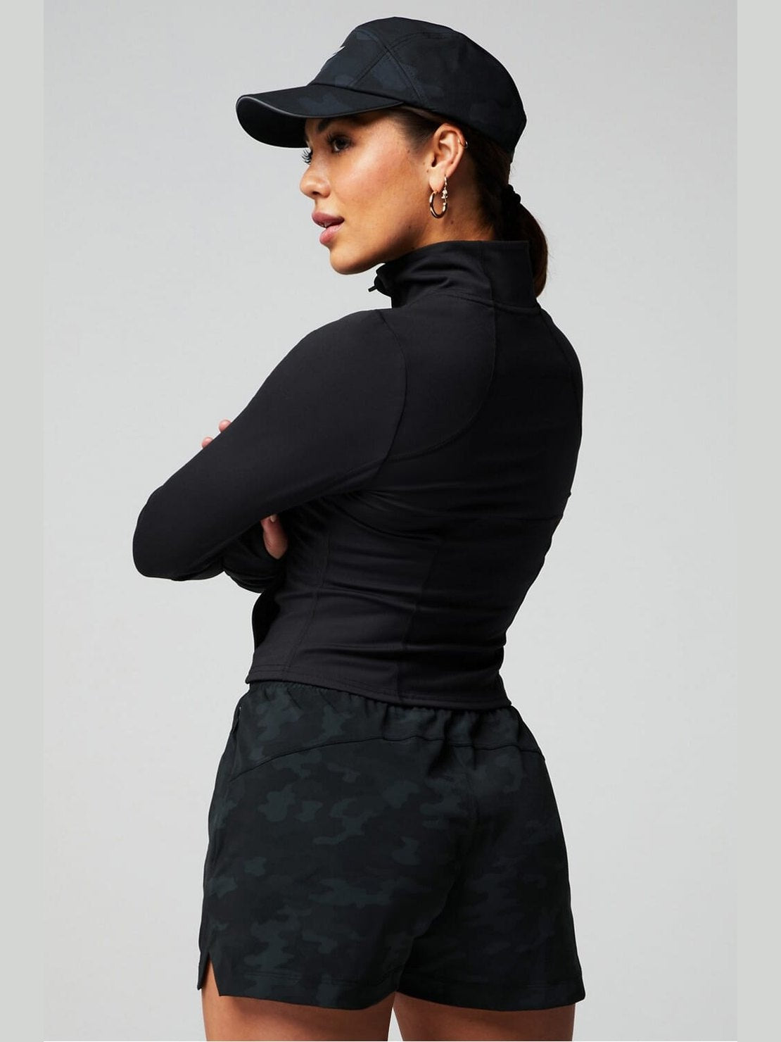 FABLETICS PERFECT STORM CROPPED TRAIN JACKET