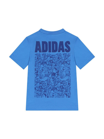 ADIDAS J MRVL AV GFX T RAYBLU/OWHITE