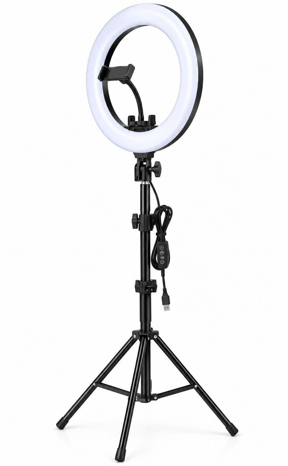 Professional LED Magnifying Lamp with Stand for Salon & Spa
