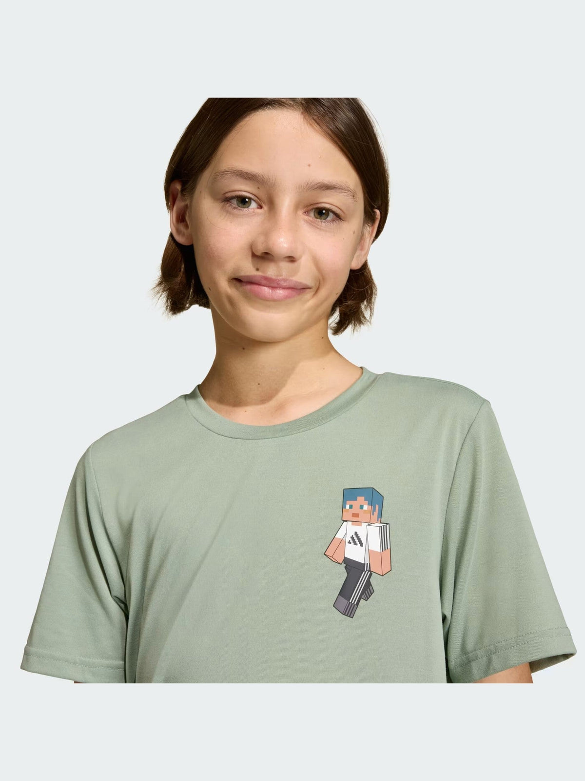 ADIDAS J MC TR TEE SILGRN