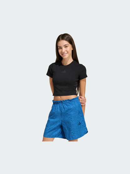 ADIDAS JG SPI SOFT TEE BLACK/BLACK