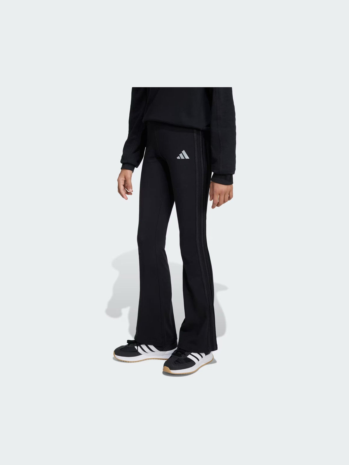 ADIDAS JG GLAM FL LEG BLACK/SILVMT