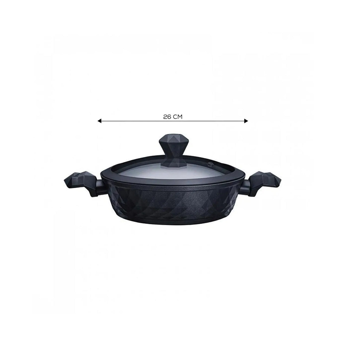 Karaca BioDiamond Antibacterial Induction Base Casserole 26 cm, 153.03.08.0424