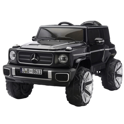 Kids Electric Car – 12V Battery, 4 Motors, Leather Seat, Rubber Tires & Remote Control (Ages 3–8)
