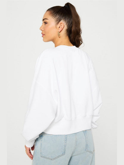 FABLETICS YEAR ROUND TERRY CREW NECK SWEATSHIRT