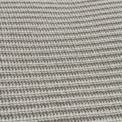 Karaca Home Cool Touch Double Knitted Blanket 200 × 220 cm – Grey, 200.22.14.0756