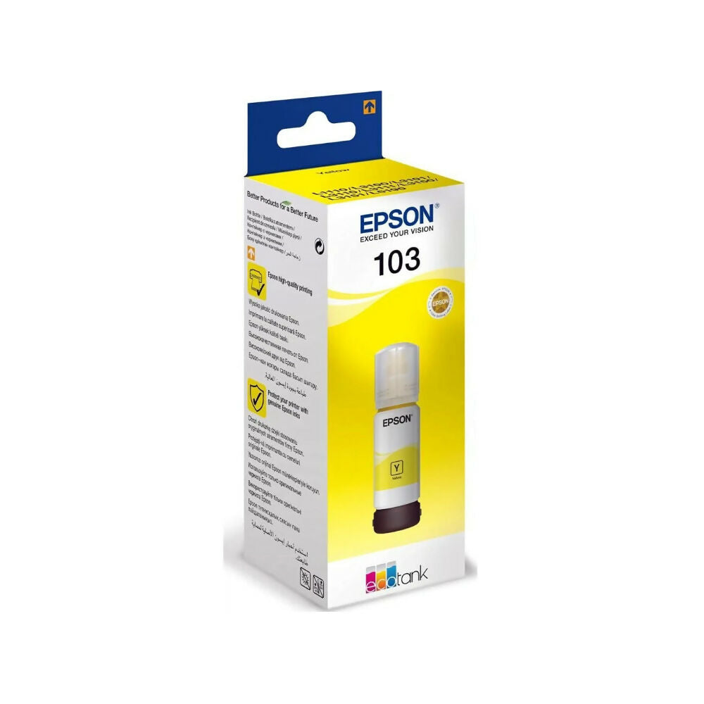 Epson EcoTank 103 Bottle [YELLOW], EPS-T00S44A