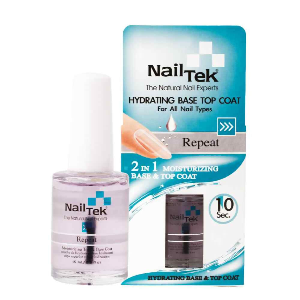 Nail Tek Repeat Hydrating Base Top Coat