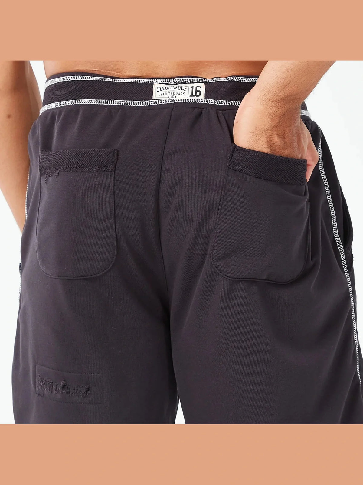 SQUATWOLF GOLDEN ERA RIPPED SHORTS