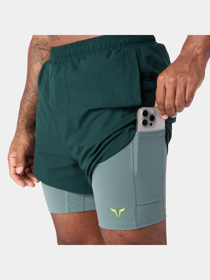 SQUATWOLF PERFORMANCE 2-IN-1 5 SHORTS