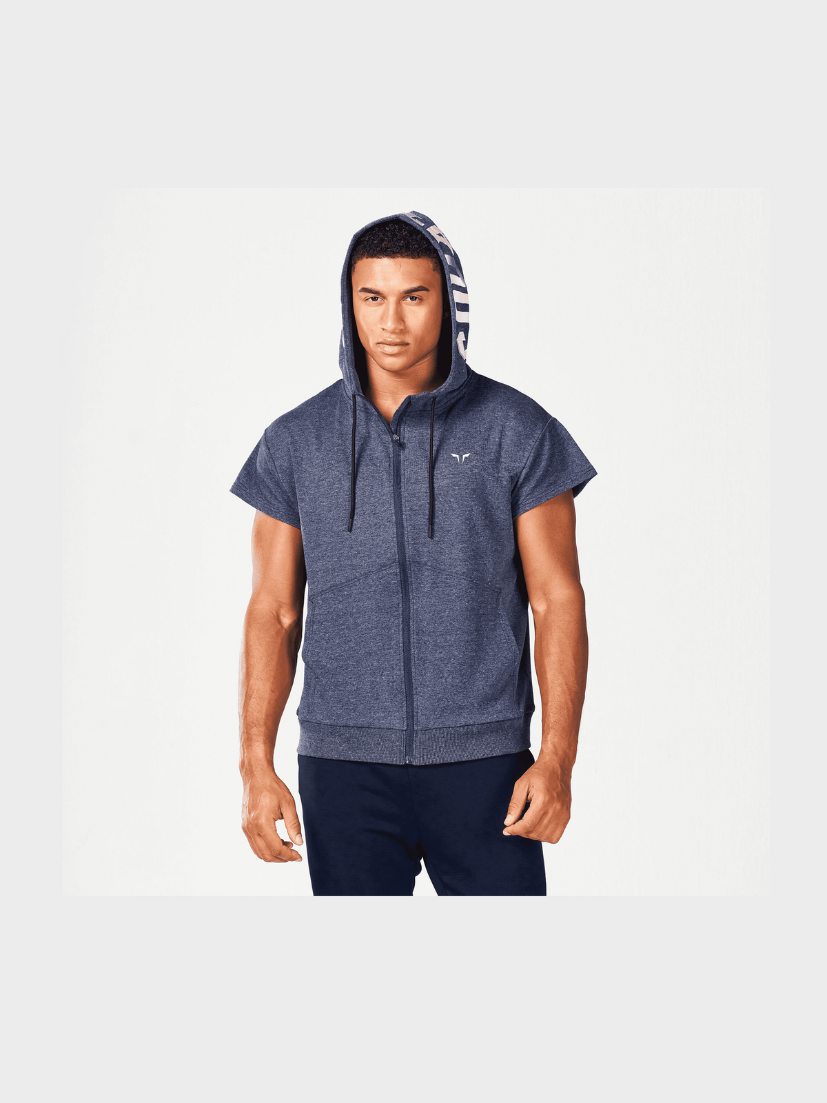 SQUATWOLF HUSTLE CUT OFF HOODIE