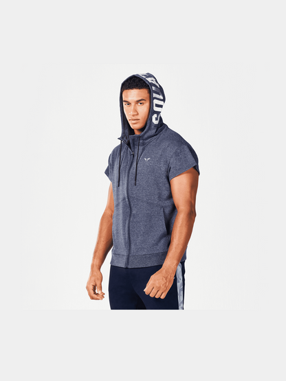 SQUATWOLF HUSTLE CUT OFF HOODIE