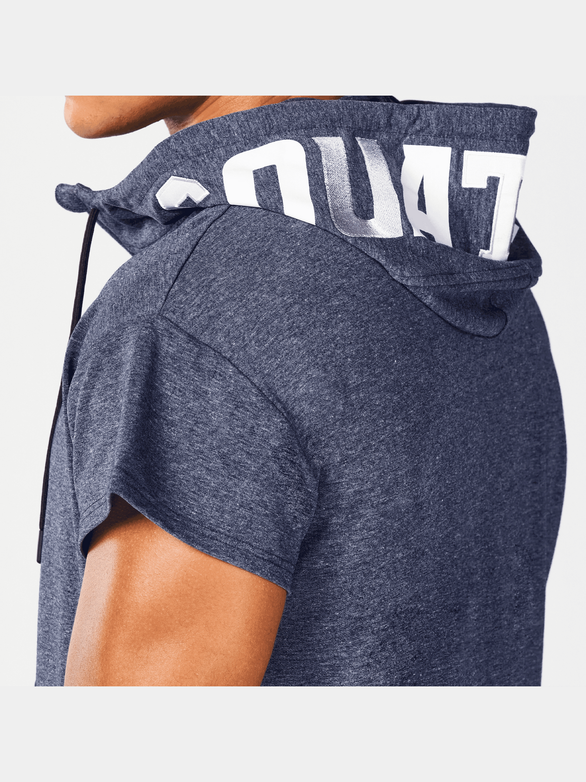 SQUATWOLF HUSTLE CUT OFF HOODIE