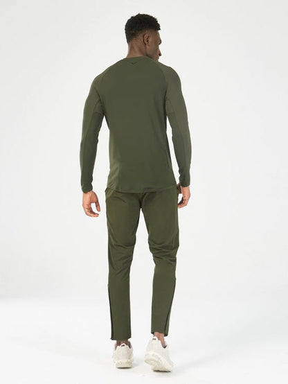 SQUATWOLF STATEMENT RIBBED LONG SLEEVES TEE