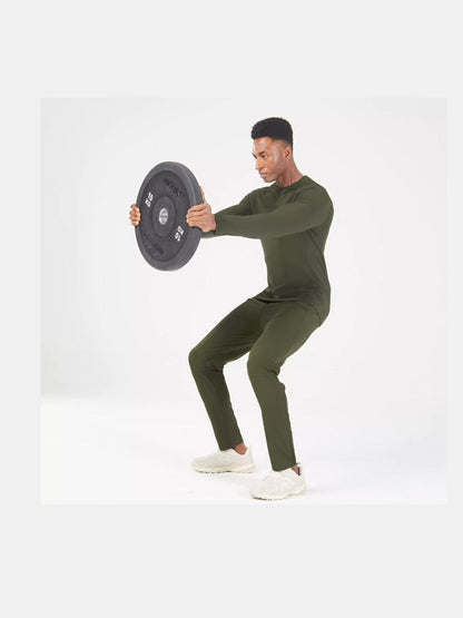 SQUATWOLF STATEMENT RIBBED LONG SLEEVES TEE