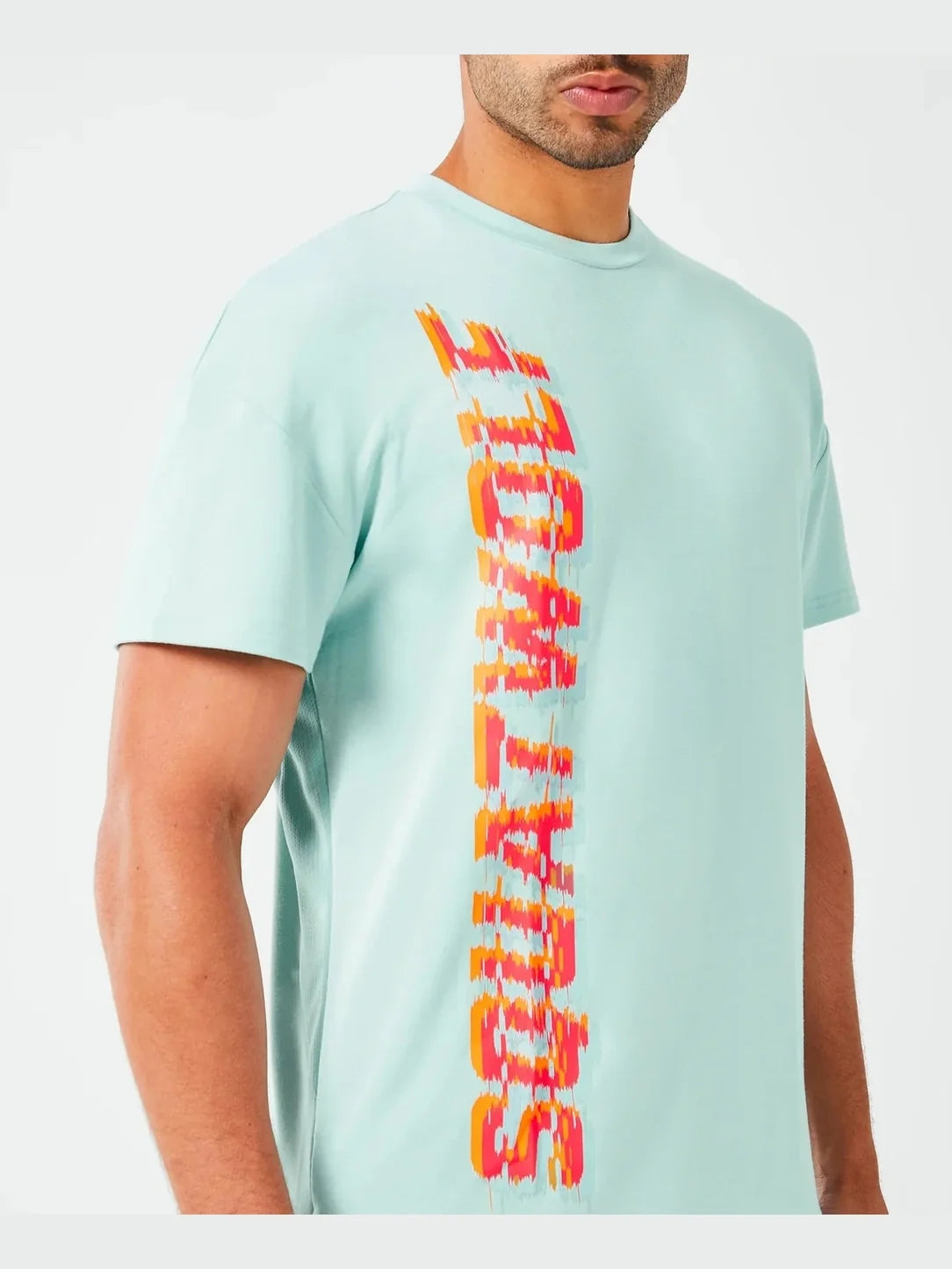 SQUATWOLF GLITCH OVERSIZED TEE