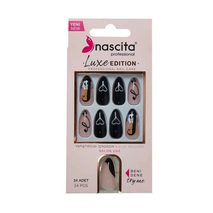 Nascita Luxe False Nails With Glue 246 Pack of 24