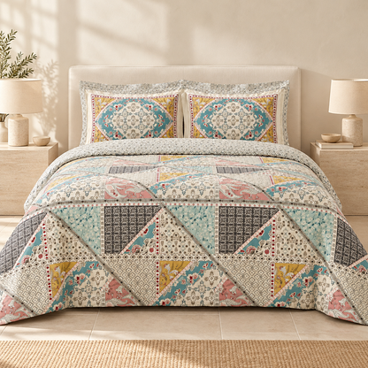 Karaca Home Edella Cotton Double Duvet Cover Set, 200.22.12.0099