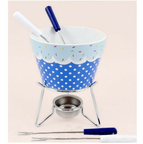 Set 6pcs Chocolate Fondue, avaialable in different colors