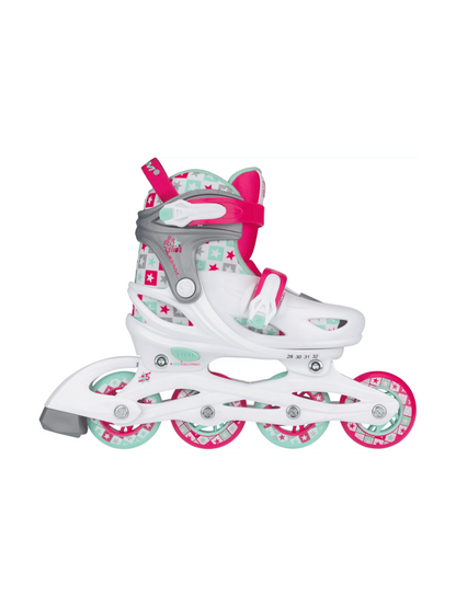 NIJDAM INLINE SKATES ADJUSTABLE - SK8 STAR
