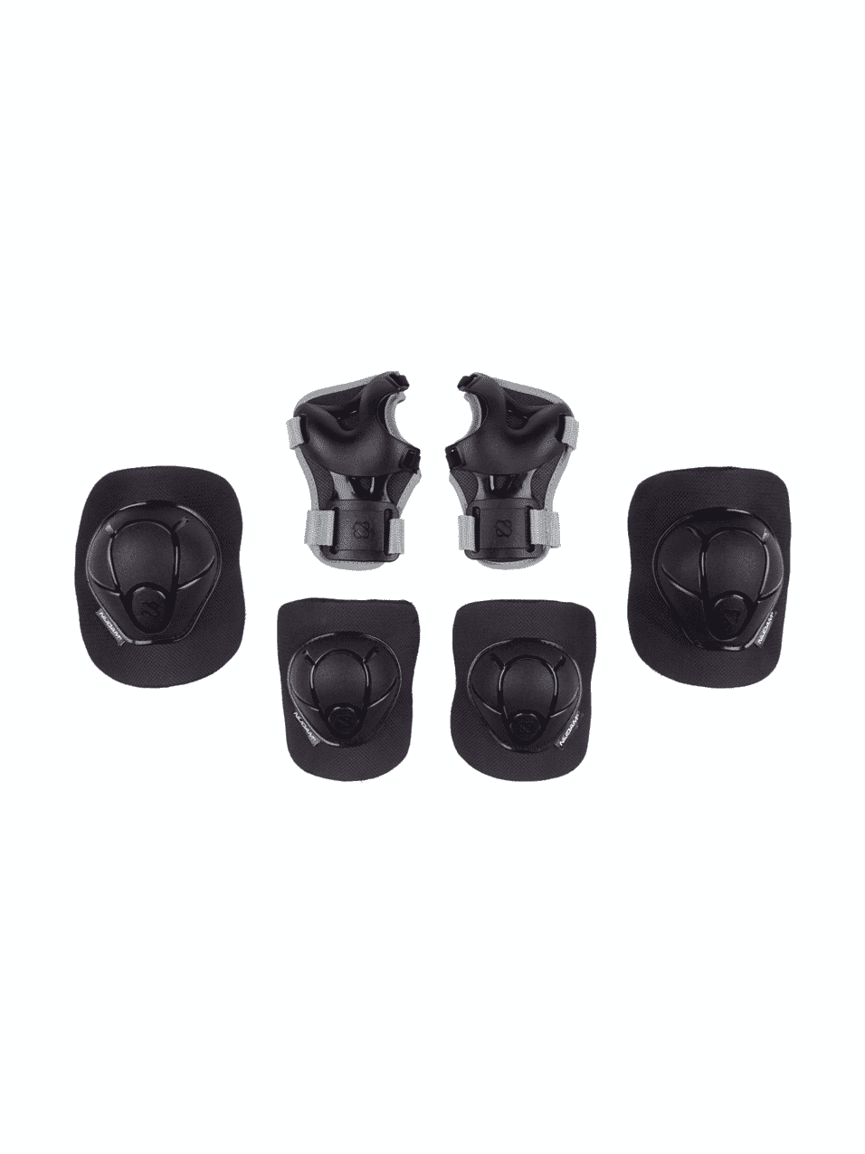 NIJDAM SKATE PROTECTOR SET KIDS - NEO NERO