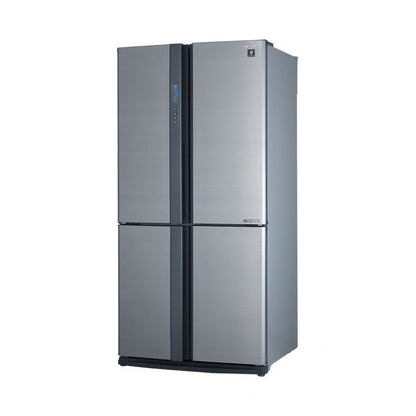Sharp Fridge J-Tech Inverter, Double French Series, 4 Doors [Stainless Steel] - HxWxD: 184x90x77cm, SHP-SJFE87VSS