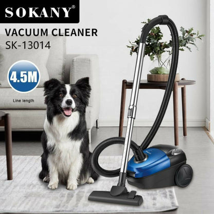 Sokany Vacuum Cleaner SK-13014, 2000W Blue, Bagless