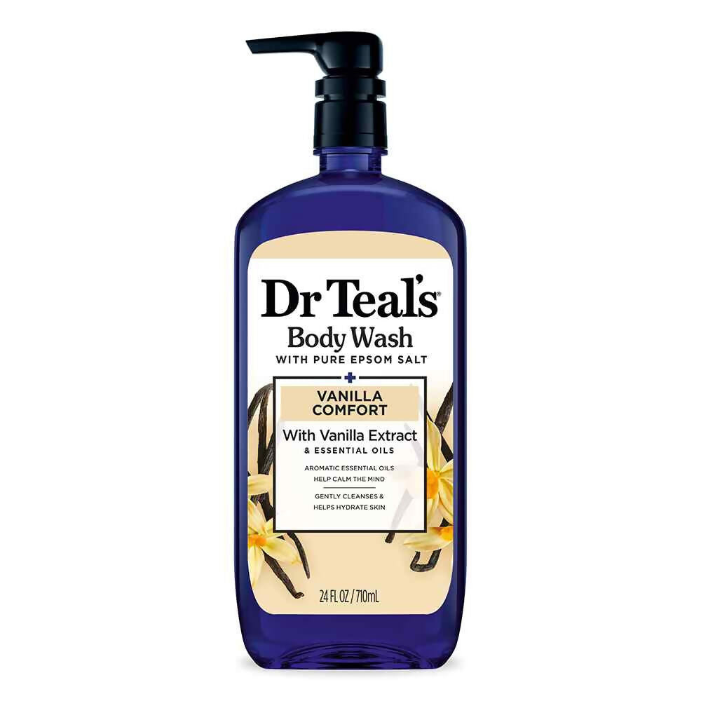 Dr. Teal’S Body Wash Vanilla Comf 24Oz