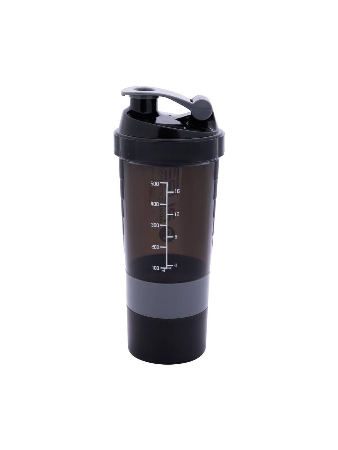 PURE2IMPROVE SHAKER 500ML D GREY BLACK