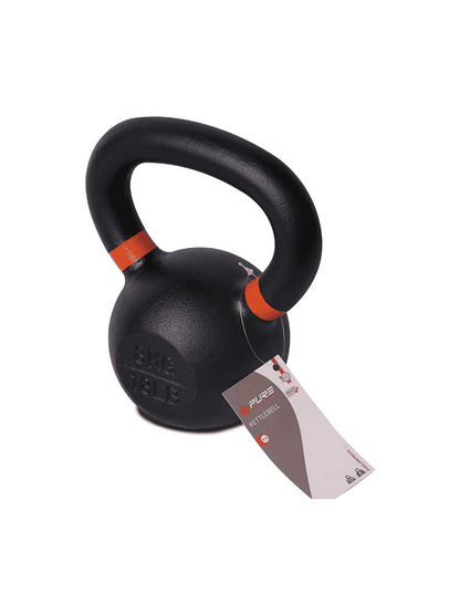 PURE2IMPROVE CAST IRON KETTLEBELL 8KG