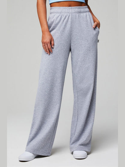 FABLETICSYEAR ROUND TERRY WIDE LEG PANT