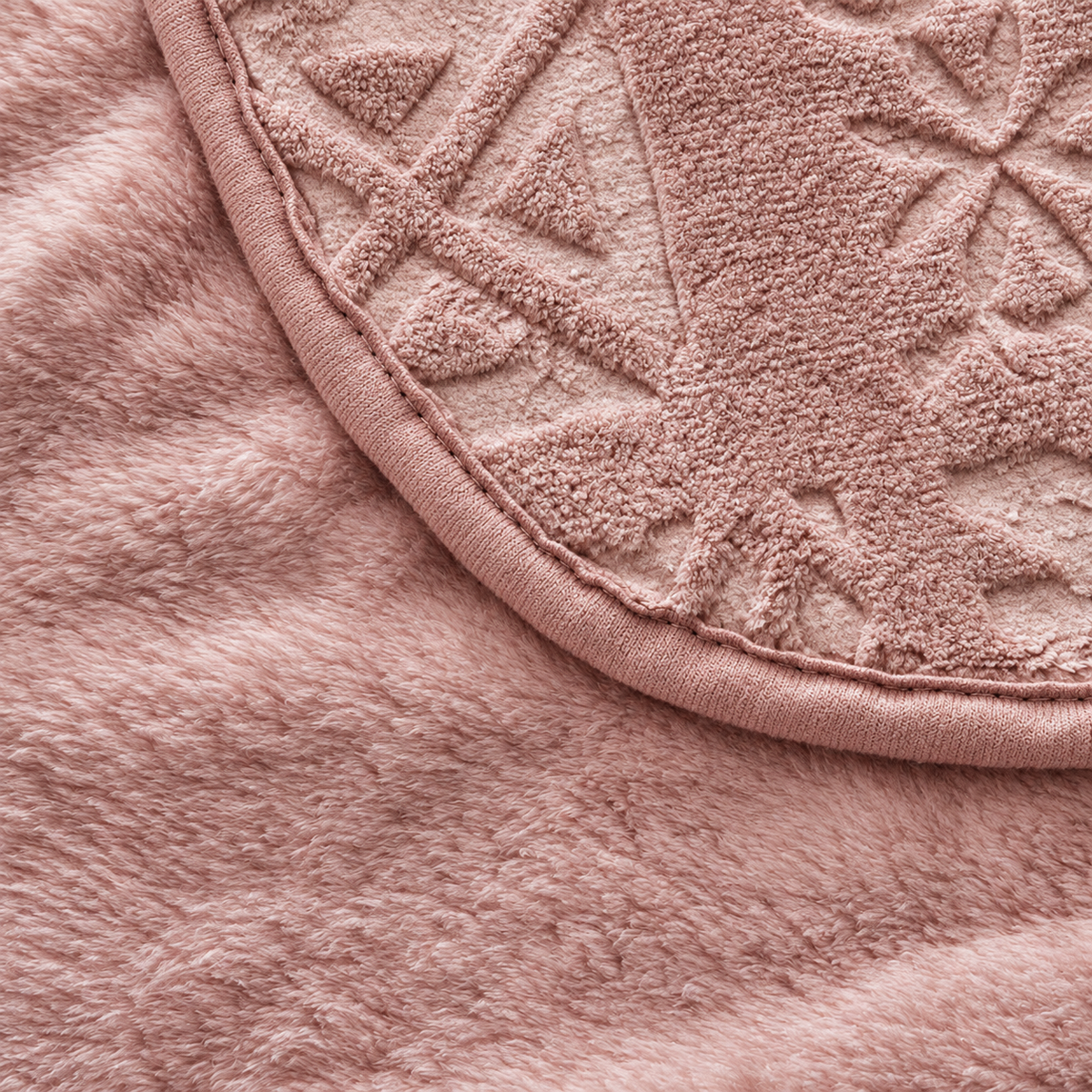 Karaca Home Blair Double Embossed Blanket 200 x 220 cm – Powder Pink, 200.22.05.0306