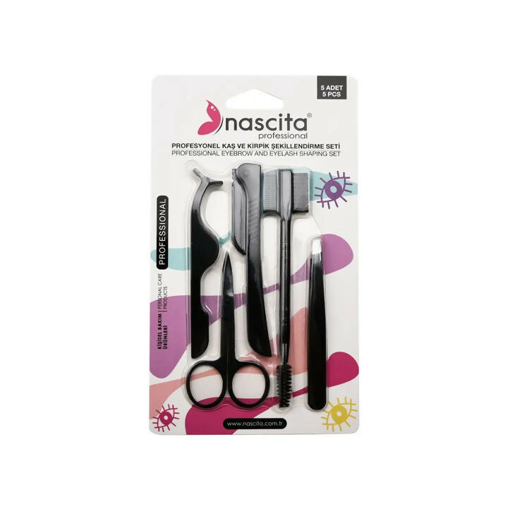 Nascita Professional 5-Piece Eyebrow & Eyelash Shaping Set